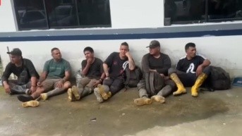 Imagen de parte de los integrantes de Los Trujillanos en Ecuador. (Latina Perú)