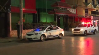 Imagen del lugar del crimen en un chifa de Guayaquil. (Televistazo)