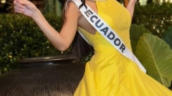 Nadia Mejía sorprendió en la Dinners Gala con un vestido inspirado en la Bella y la Bestia. (Instagram/Nadia Mejía)