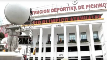 Exteriores del Estadio Olímpico Atahualpa. (Televistazo)