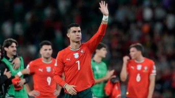 Cristiano Ronaldo, leyenda de Portugal. (ARCHIVO)