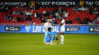 Liga de Quito fue sancionado por los incidentes ante Libertad de Loja en la LigaPro. (API)