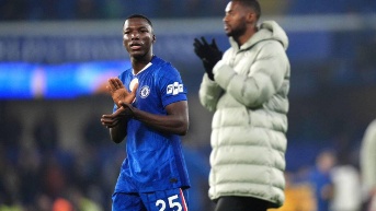 Moisés Caicedo en un partido con el Chelsea por la Premier League (Foto: Chelsea Photos)
