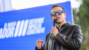 Daniel Noboa, presidente de la República. (Flickr Presidencia)