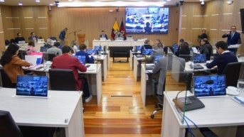 Una sesión del Concejo Metropolitano de Quito. (Municipio de Quito)