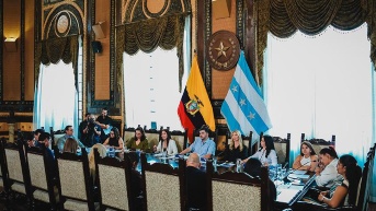 Imagen de archivo de una sesión del Concejo Cantonal de Guayaquil. (Municipio de Guayaquil)