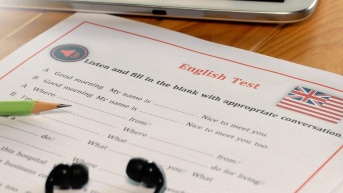 Imagen de un examen de inglés. (Foto: Internet)