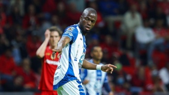 Enner Valencia, goleador ecuatoriano. (ARCHIVO)