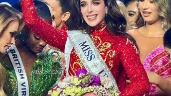 "Viva Cristo Rey": el mensaje que deja Fatima Bosh tras ser la nueva Miss Universo 2025 (RRSS)
