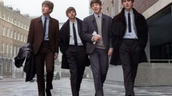 The Beatles en la grabación de su segundo álbum, With the Beatles. (RRSS)