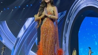 La candidata Nadia Mejía agradece a Ecuador con un mensaje tras la final de Miss Universo 2025. (RRSS)