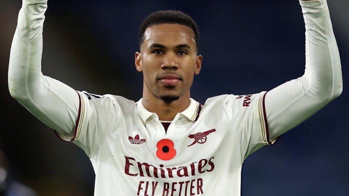 Gabriel Magalhães será baja para varios partidos importantes del Arsenal en la Premier y la Champions League. (Redes sociales)