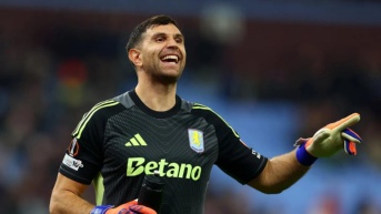 Dibu Martínez, portero argentino. (ARCHIVO)