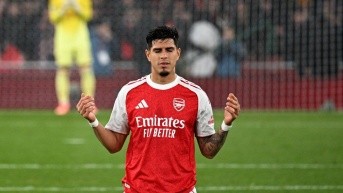 Piero Hincapié, defensor ecuatoriano del Arsenal. (Arsenal)