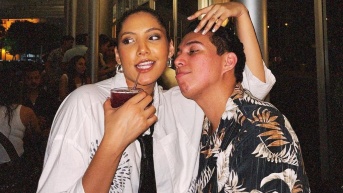 Gigi Mieles y Álex Vizuete terminaron su relación en 2024. (RRSS)