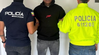 Imagen de  Marlon Andrés Valencia Espinoza, cabecilla de Los Tiguerones. (John Reimberg (cuenta de X))