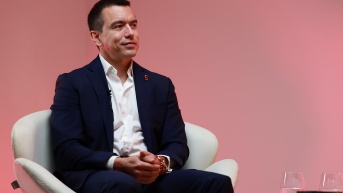 Imagen del presidente Daniel Noboa. (Televistazo)