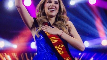 María Emilia Sánchez fue elegida Reina de San Francisco de Quito el 27 de noviembre. (RRSS)