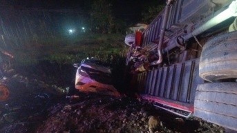 Accidente en Los Ríos, Ventanas (Cortesía)