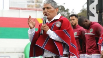 Luis Alfonso Chango habló de su malestar por los resultados del Mushuc Runa en el 2025. (Redes sociales)