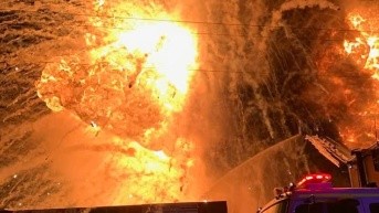 Explosión en Sídney, Australia (Foto: Internet.)