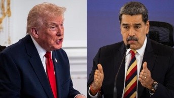 Composición Donald Trump y Nicolás Maduro (Ecuavisa)