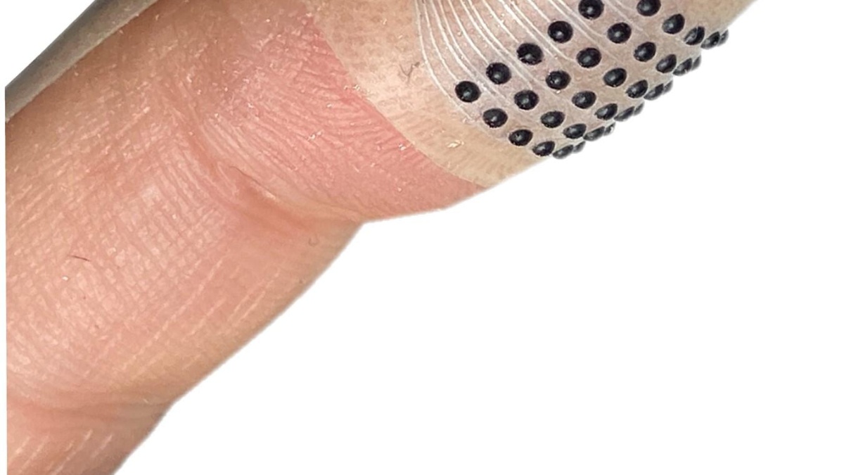 VoxeLite, dispositivo que permite sentir la pantalla digital. (Science Advances)