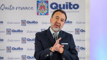 Pabel Muñoz, alcalde de Quito. (Flickr)