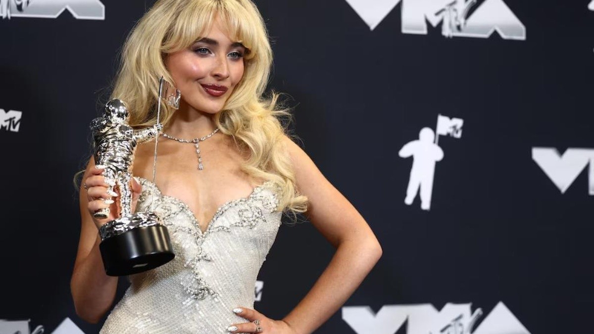 Sabrina Carpenter fue galardonada con el premio a la Canción del Año de los MTV Awards por su tema Espresso. (RRSS)