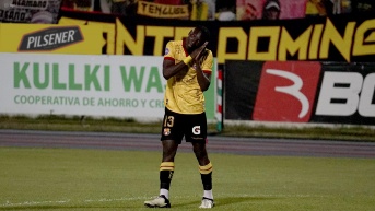 Janner Corozo lleva 17 goles y cuatro asistencias en 46 partidos disputados con Barcelona SC. (API)