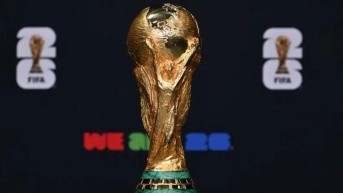 Imagen del trofeo del Mundial (Foto: Internet)
