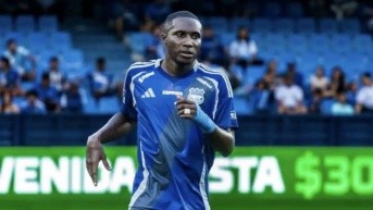 Luis Caicedo, defensor de Emelec. (ARCHIVO)