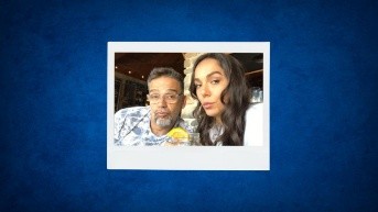 Pancho Terán y su hija Gabriela. (Redes Sociales)