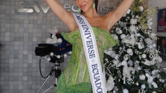 Nadia Mejía regresó a Ecuador el 1 de diciembre. (RRSS)