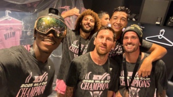 Jugadores del Inter Miami celebrando la MLS. (Inter Miami)
