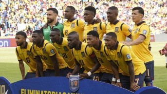 Jugadores de Ecuador. (ARCHIVO)