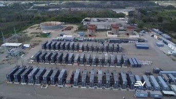 Lugar donde debería funcionar el proyecto termoeléctrico Esmeraldas III. (Televistazo)