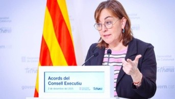 Sílvia Paneque, portavoz del Govern. (RRSS)