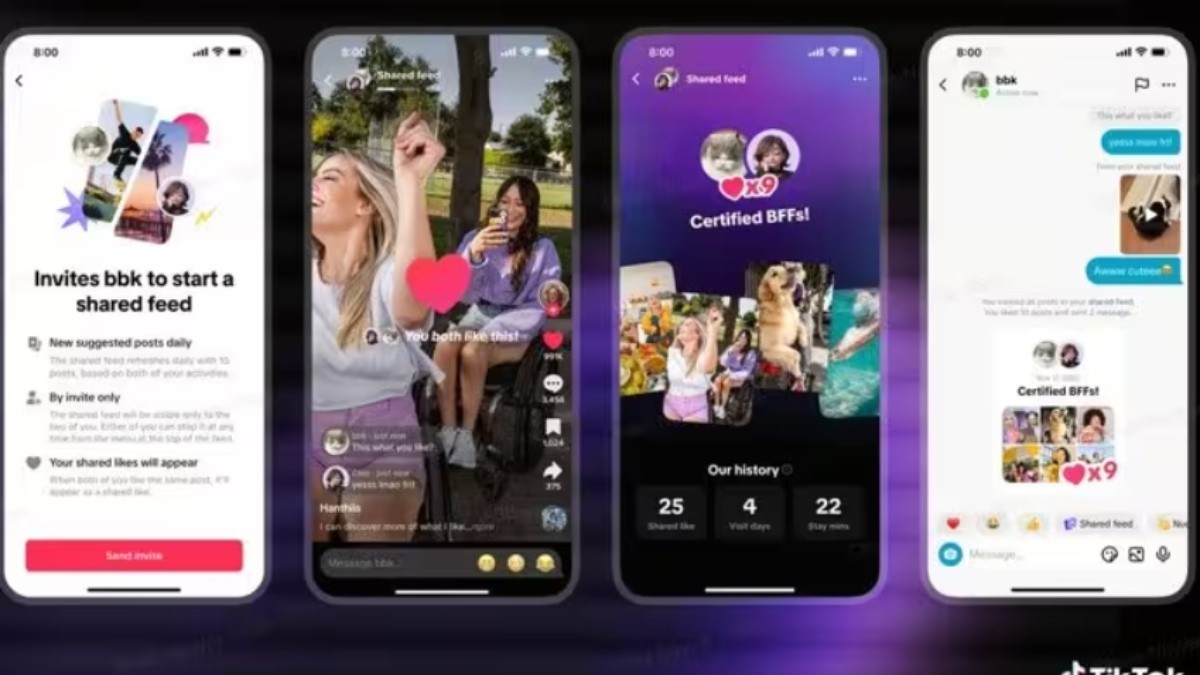 Nuevo Feed Compartido en TikTok. (TIKTOK)