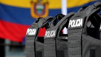 Imagen de archivo de chalecos de protección balística de la Policía Nacional. (Flickr Presidencia)