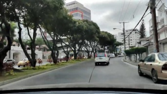 Foto de una calle del sector de Ceibos, norte de Guayaquil. (Archivo)