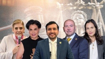 Legisladores han pedido juicio político contra cinco ministros de Daniel Noboa. Las solicitudes no pasan del CAL o la Comisión de Fiscalización. (Composición Ecuavisa)
