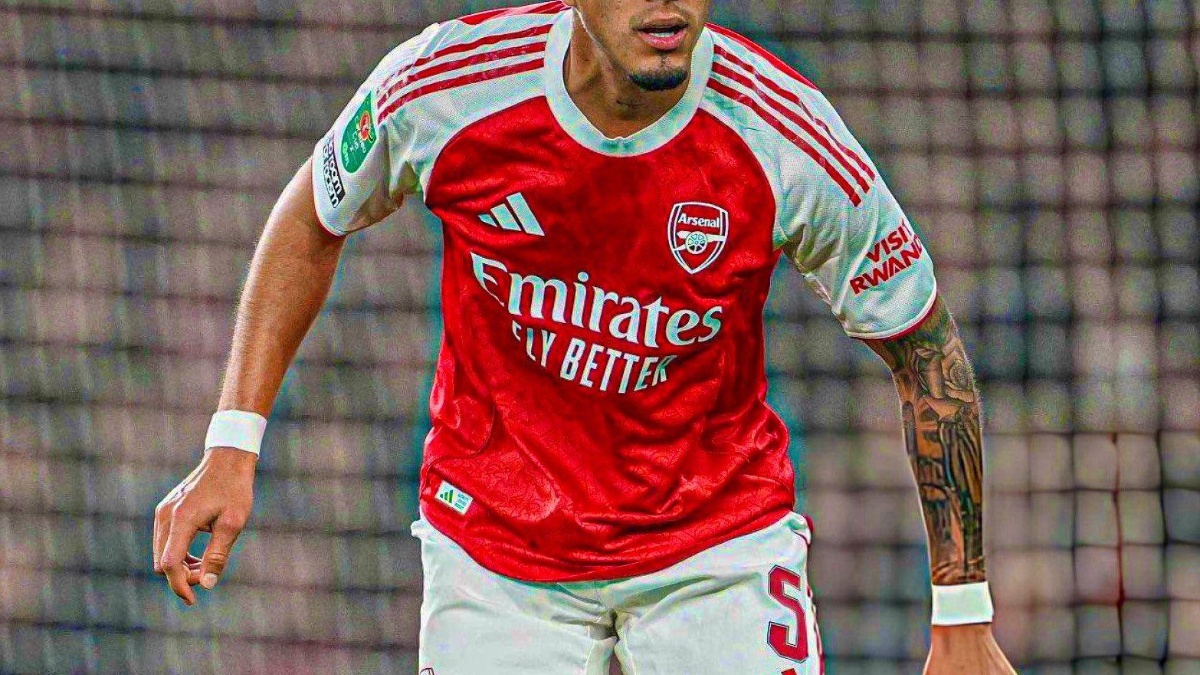 Piero Hincapié brilló en la goleada del Arsenal sobre el Brujas. (ARSENAL)