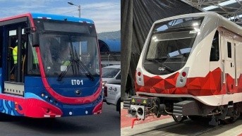Los sistemas de transporte Trolebús y Metro de Quito son los más modernos del Ecuador. (Composición: Ecuavia)