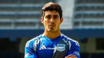 Alfonso Barco, jugador de Emelec. (ARCHIVO)
