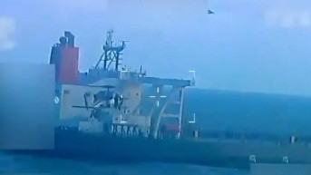 Las tropas de EE.UU. abordaron un petrolero en aguas cercanas a Venezuela, según Washington. (Reuters)