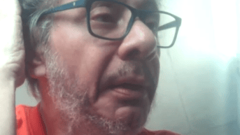 El exvicepresidente de la República, Jorge Glas, comparece desde la Cárcel del Encuentro. ( Captura de video )