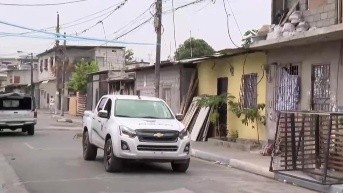 Imagen del sector de El Fortín, noroeste de Guayaquil, donde ocurrió una masacre el 14 de diciembre. (Televistazo)