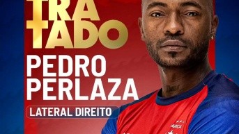 Pedro Pablo Perlaza, nuevo jugador del Maricá de Brasil (Foto: Maricá)