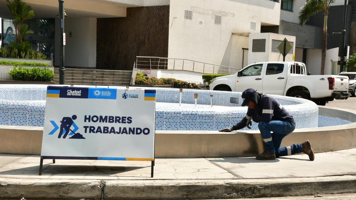 En Puerto Santa Ana existen siete piletas situadas en áreas recreativas y turísticas. (Municipio de Guayaquil)